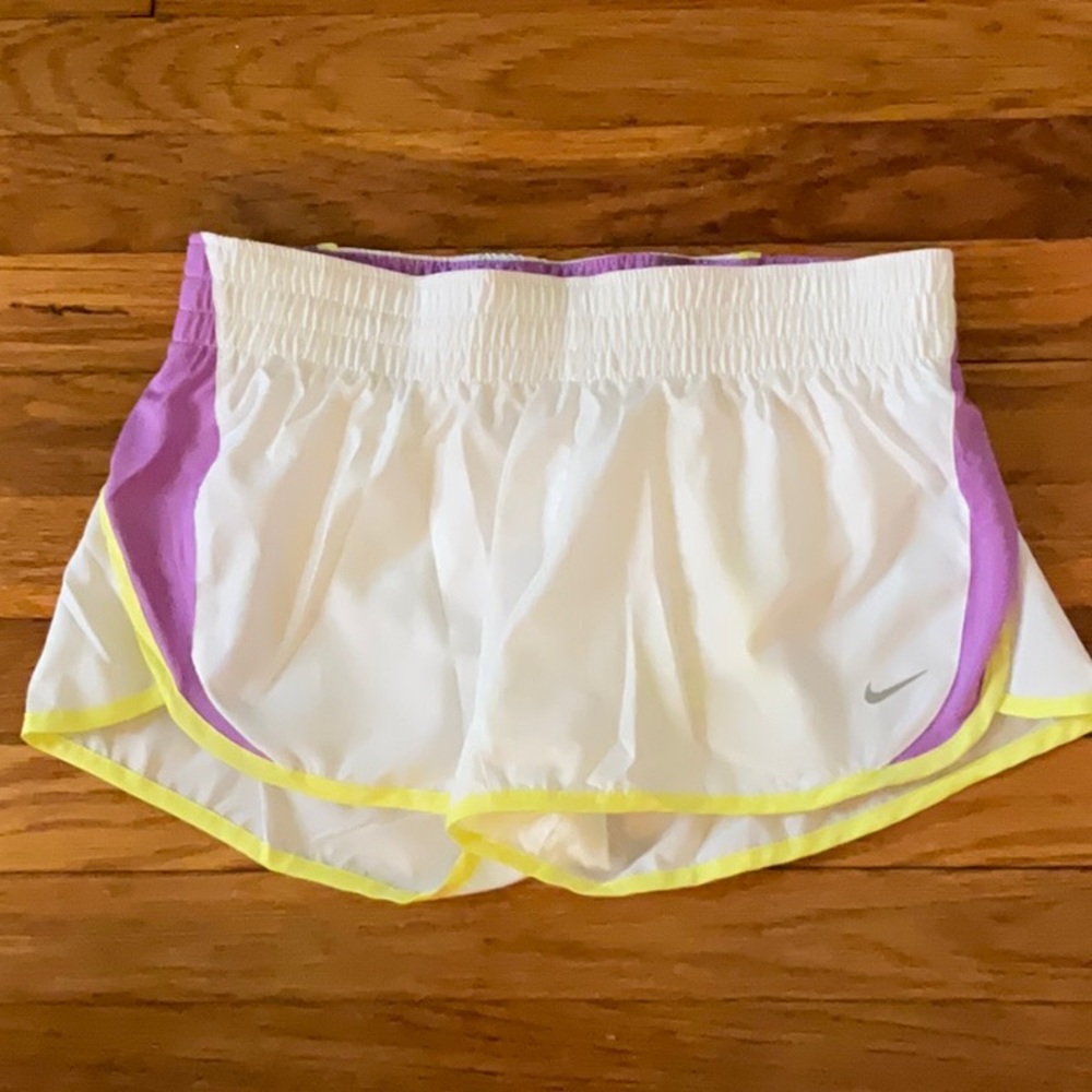 White Nike Athletic Shorts
